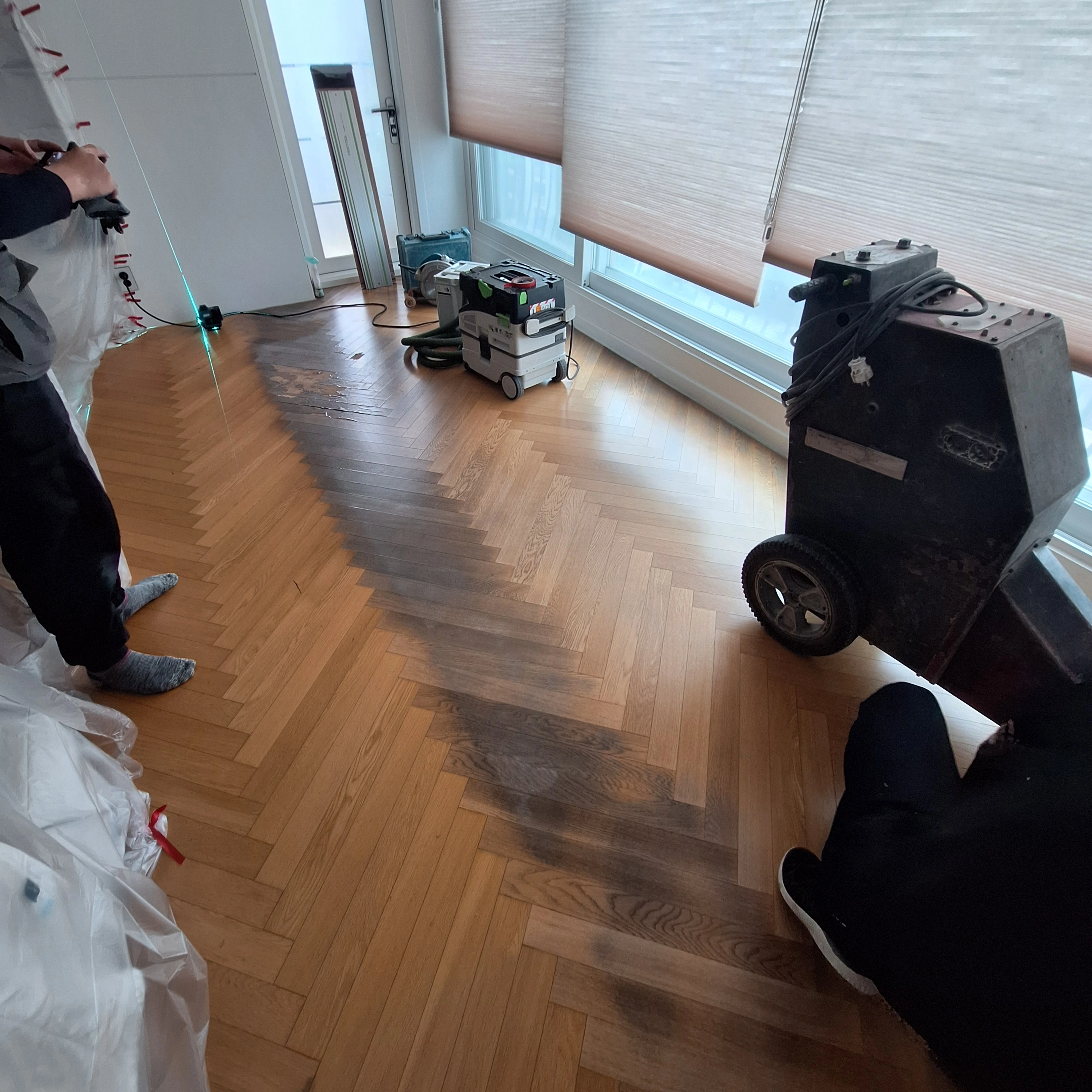 성북 강화마루 보수 시공 사진